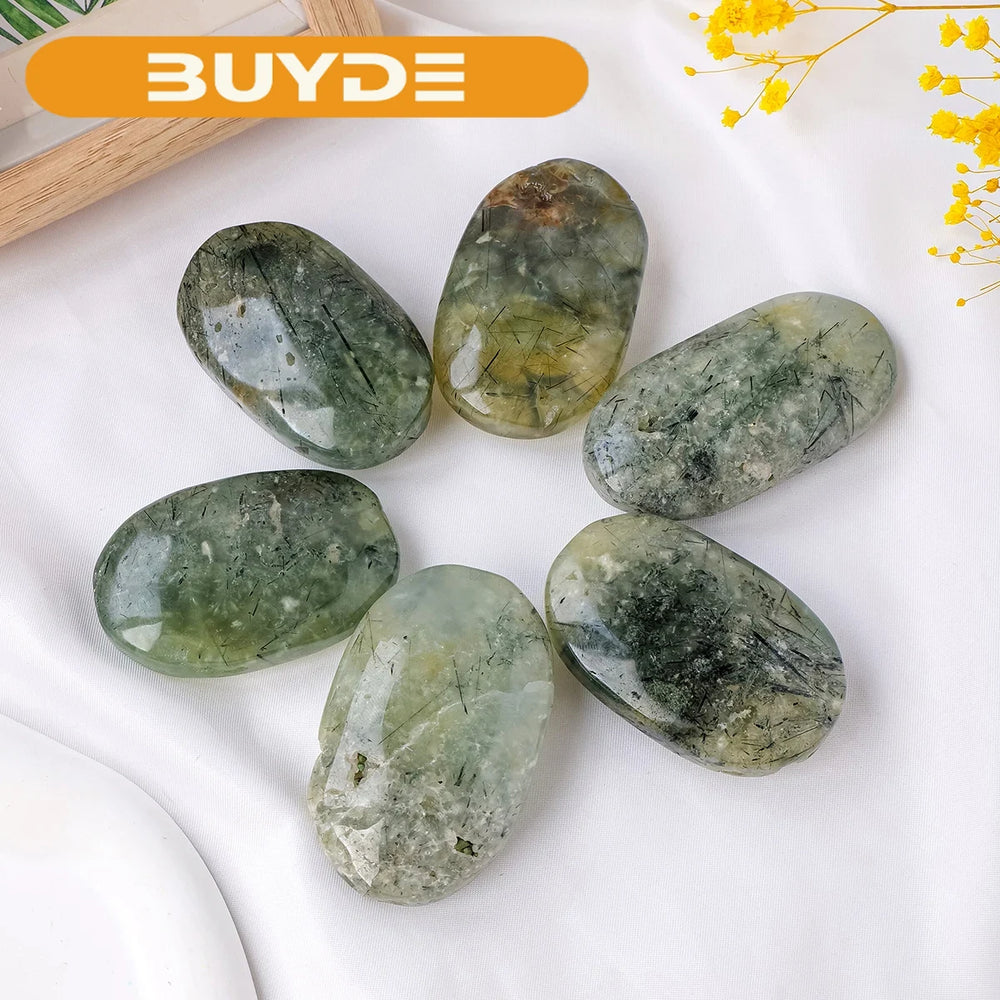 1PC Natural Quartz Grape Agate Hand Play Energy Worry Palm Stone Collection Minerals Wicca Spiritual Reiki Ornaments