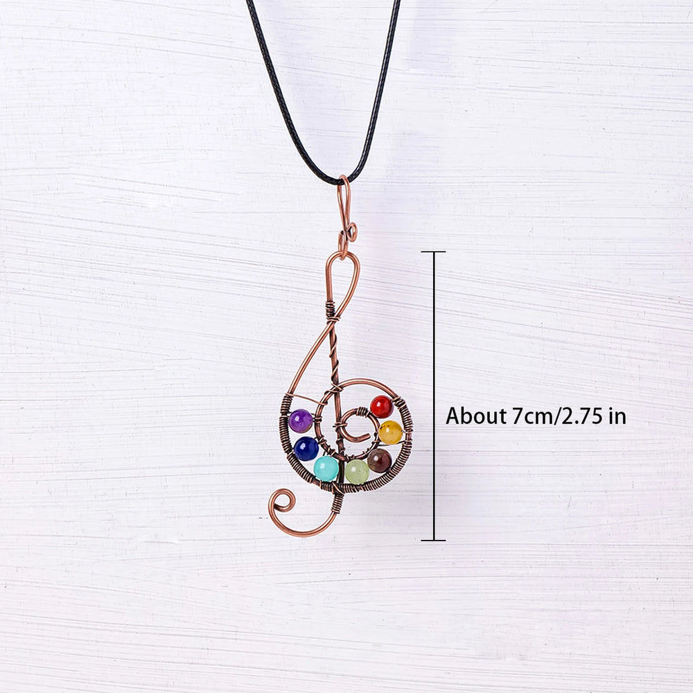 1PC Natural 7 Chakras  Life Tree Pendant Energy Necklace jewelry Reiki Chip Beads Reiki Healing Jewelry Gift