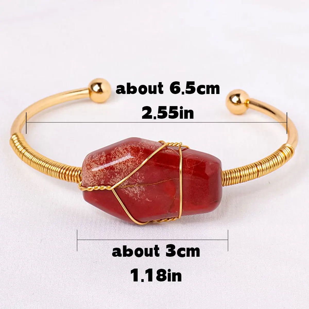 1PC Natural Crystal Bracelet Healing Coffin Bracelet for Women Protection Summer Gift Yoga Reiki Chakras Meditation Charm Quartz