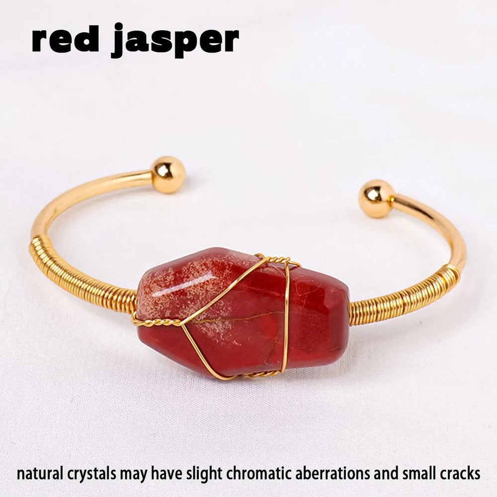 1PC Natural Crystal Bracelet Healing Coffin Bracelet for Women Protection Summer Gift Yoga Reiki Chakras Meditation Charm Quartz