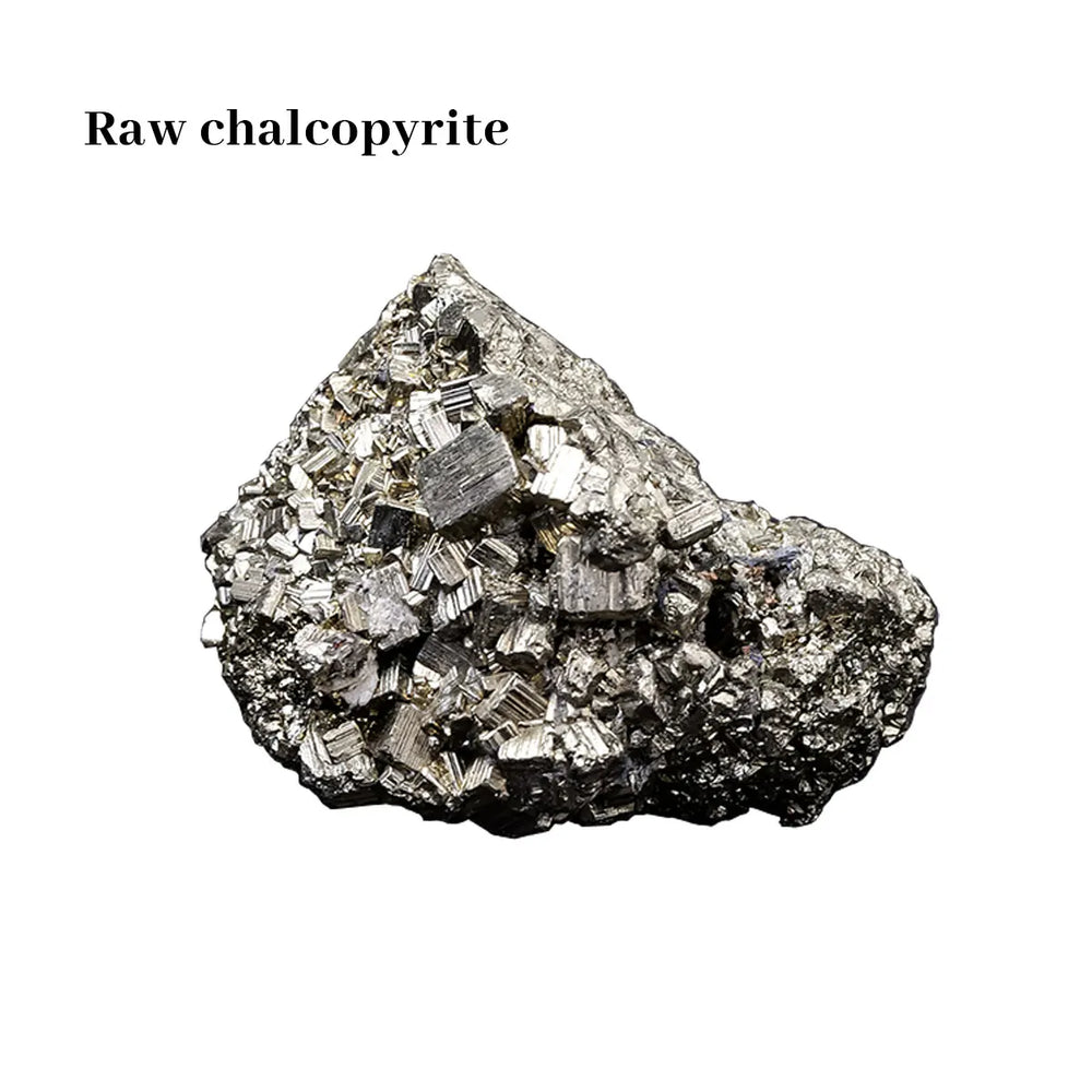 1PC Natural Crystal Chalcopyrite Raw Gemstone DIY Jewelry Decoration Mineral Specimens Reiki Healing Degaussing Stone