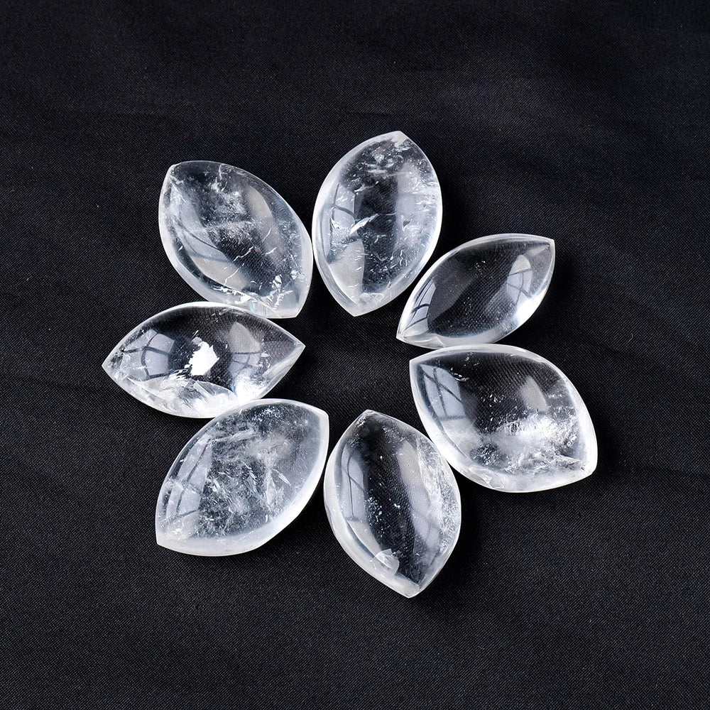 1PC Natural Crystal Clear Quartz Drop Shape Jewelry Making Handmade DIY Bracelet Necklace Accessories