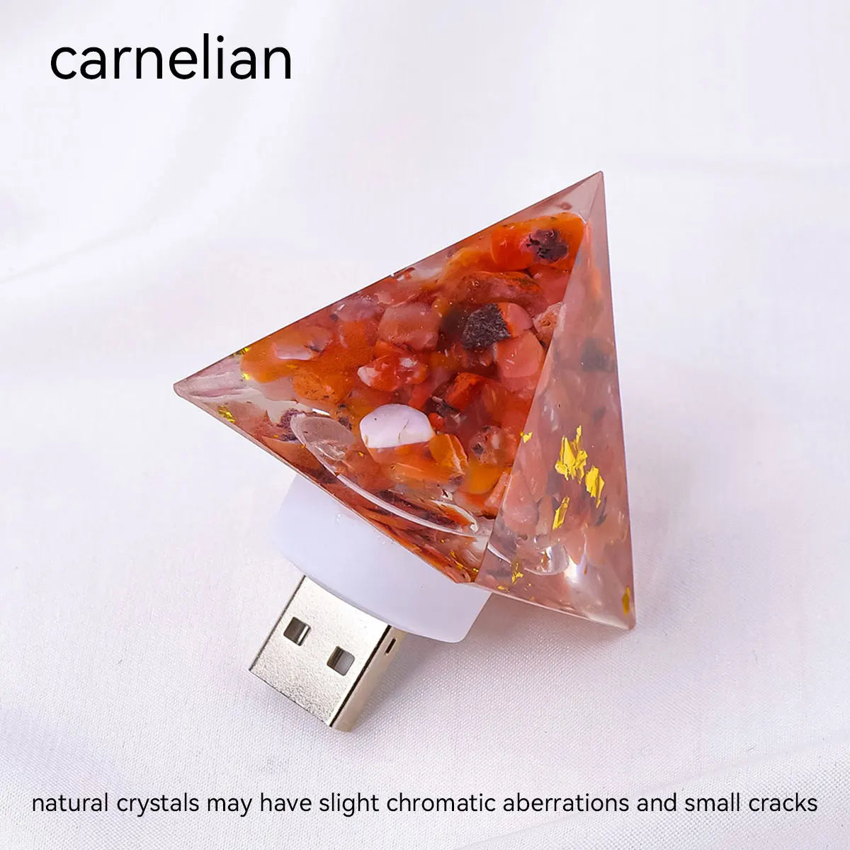 1PC Natural Crystal Stone Pyramid Statue Reiki Stone Pyramid Figurine Amulet Fengshui Sculpture for Home Office Decoration