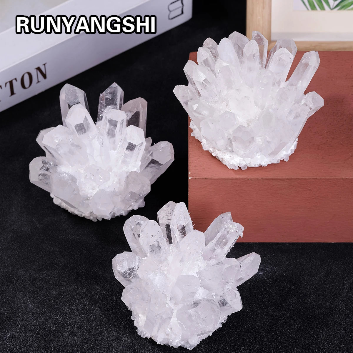 1PC Natural Raw Quartz Crystal Cluster Healing Stones Crystal Point Specimen Home Decoration Raw Crystals