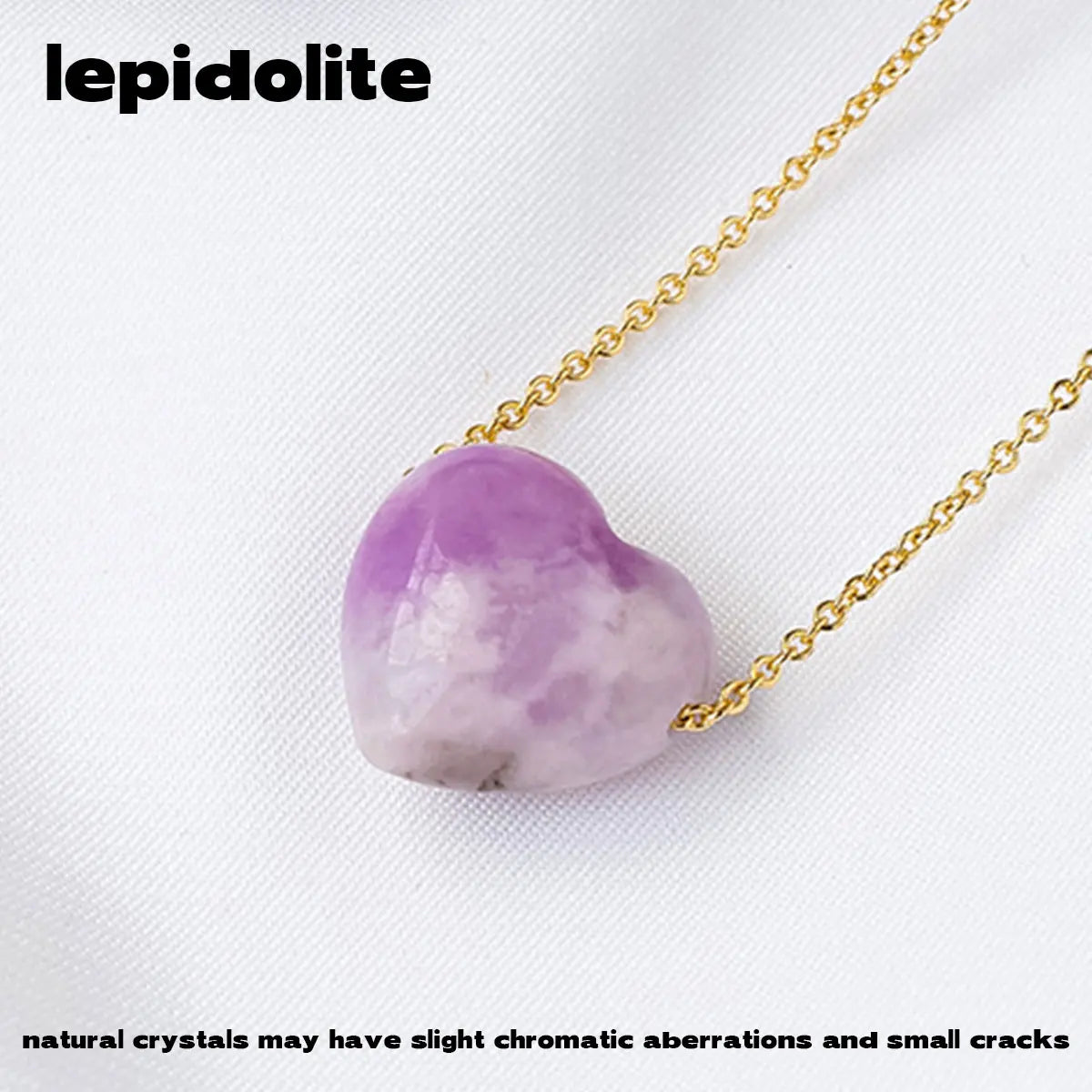 1PC Natural crystal Gemstone Heart Shape Pendant Love Shape Energy Necklace jewelry Reiki Beloved Female Mom Mother's Day