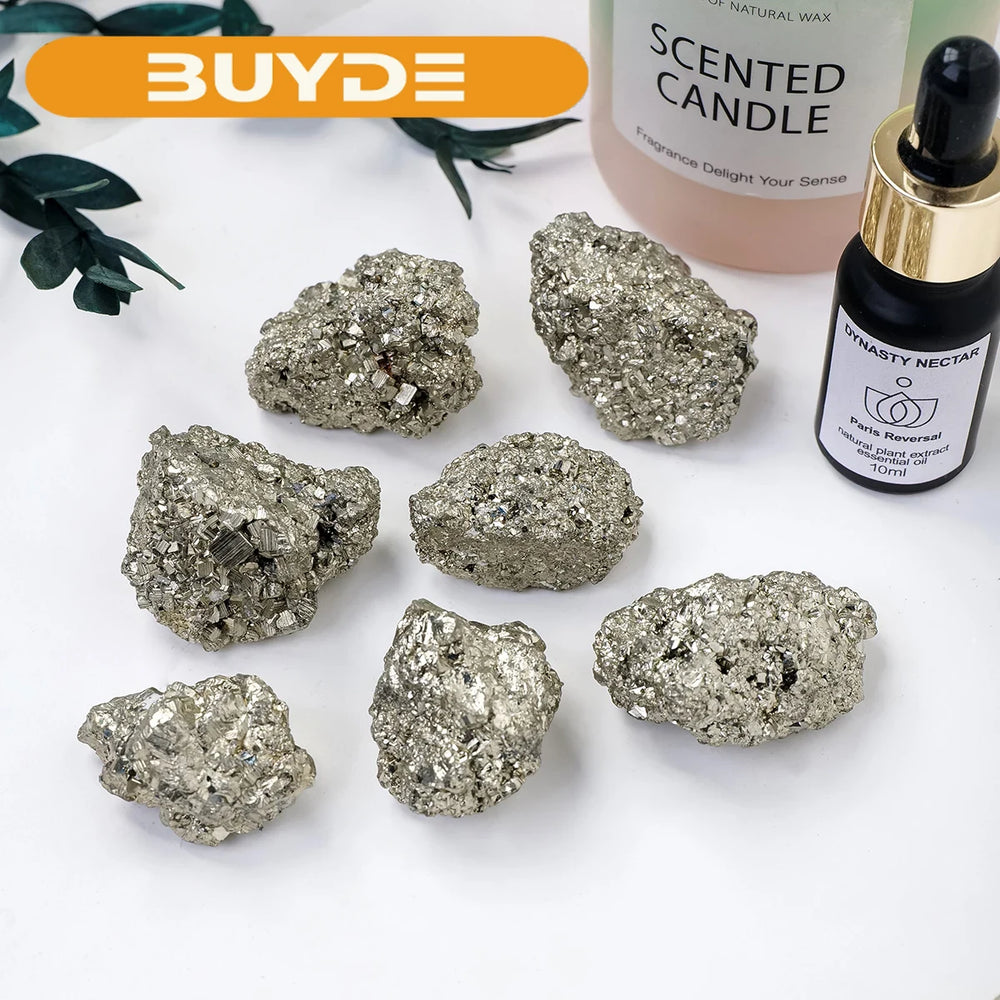 1PC Natural Crystal Chalcopyrite Raw Gemstone DIY Jewelry Decoration Mineral Specimens Reiki Healing Degaussing Stone