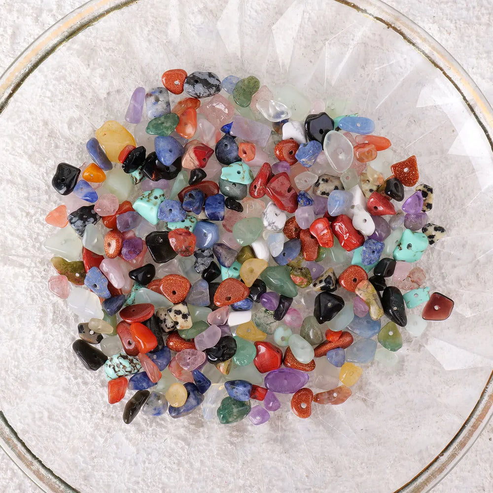 1box Natural Stones Mixed Crystal Material Crystal Gravel Stone Chips Ore Minerals Reiki Specimen Gemstones Aquarium Decoration