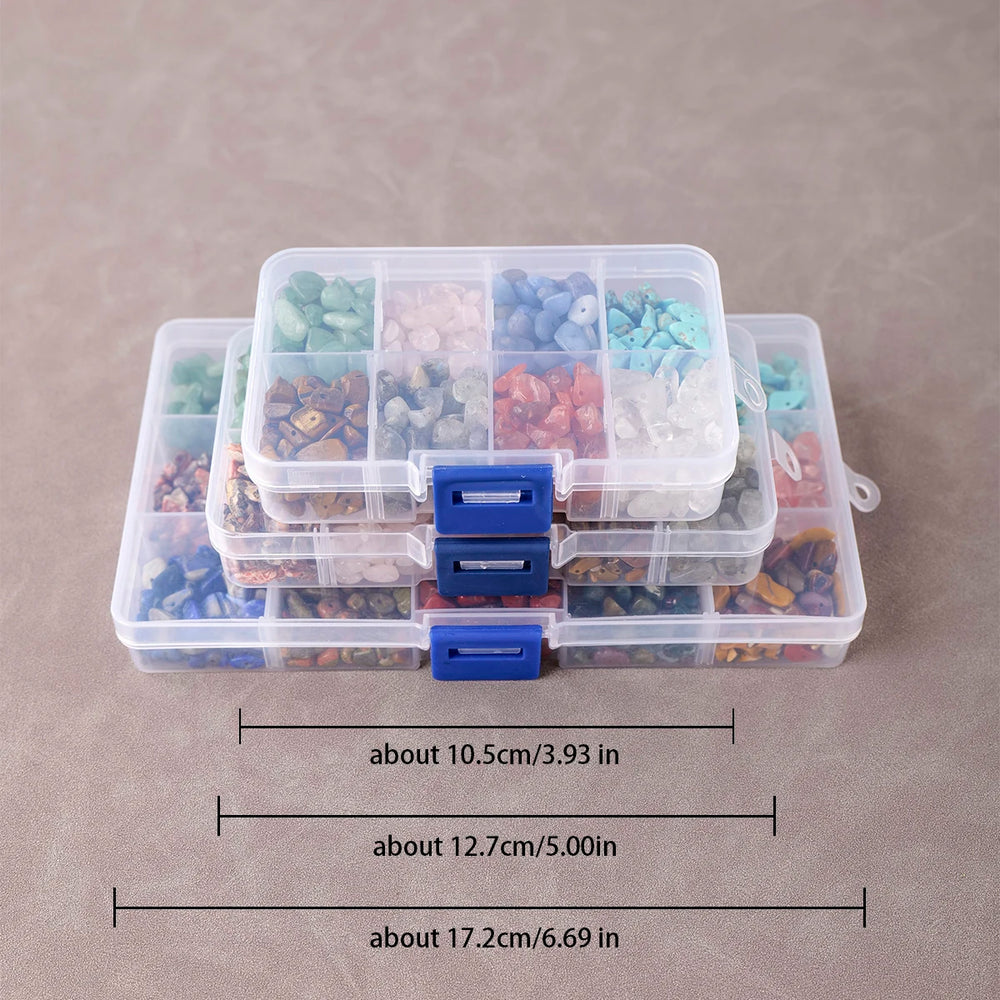 1box Natural Stones Mixed Crystal Material Crystal Gravel Stone Chips Ore Minerals Reiki Specimen Gemstones Aquarium Decoration