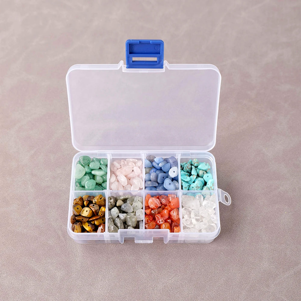 1box Natural Stones Mixed Crystal Material Crystal Gravel Stone Chips Ore Minerals Reiki Specimen Gemstones Aquarium Decoration