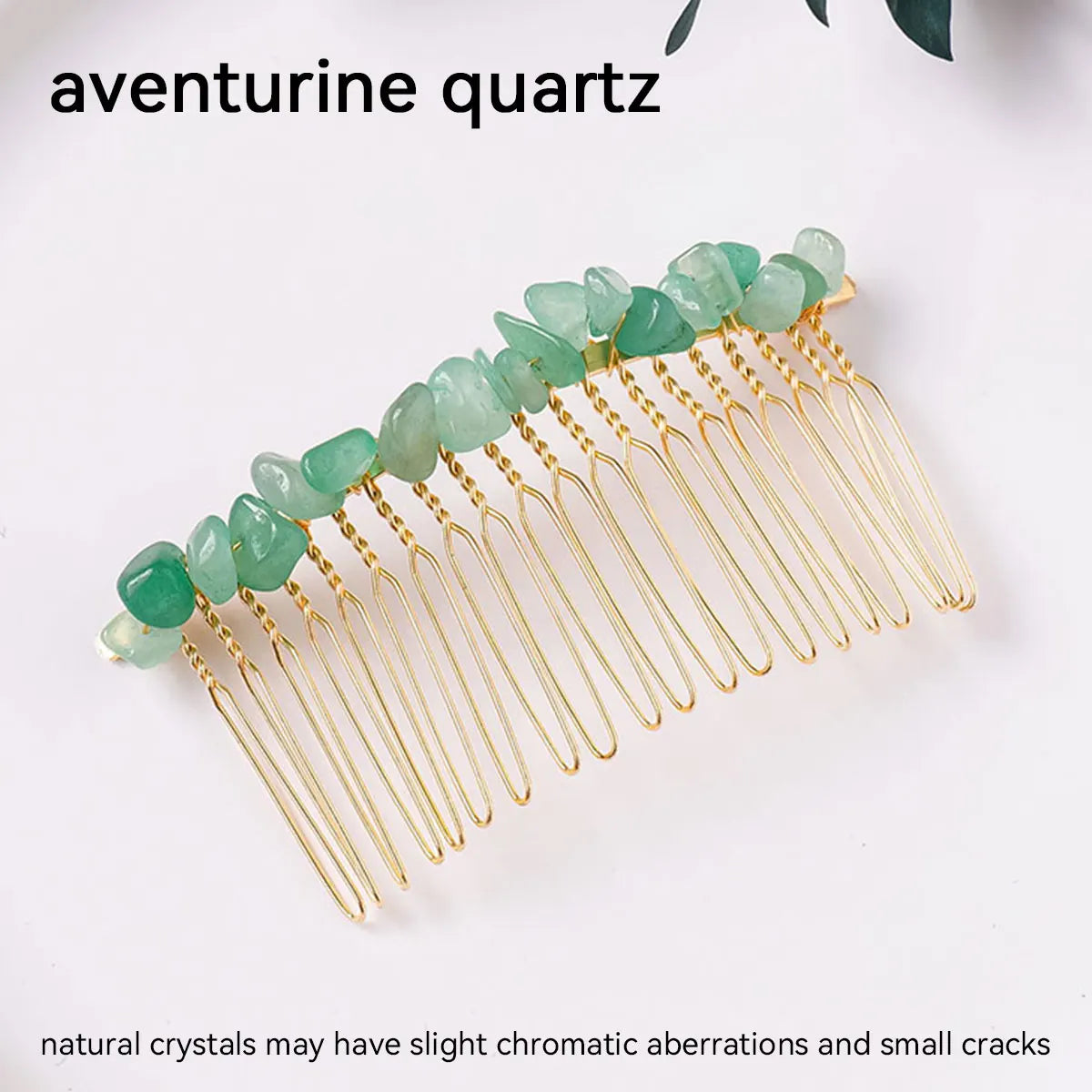 1pc Natural Stone Hair Accessories DIY Handmade Crystal Health Energy Macadam Decoration Crystal Hairpin Children's Day Gifts