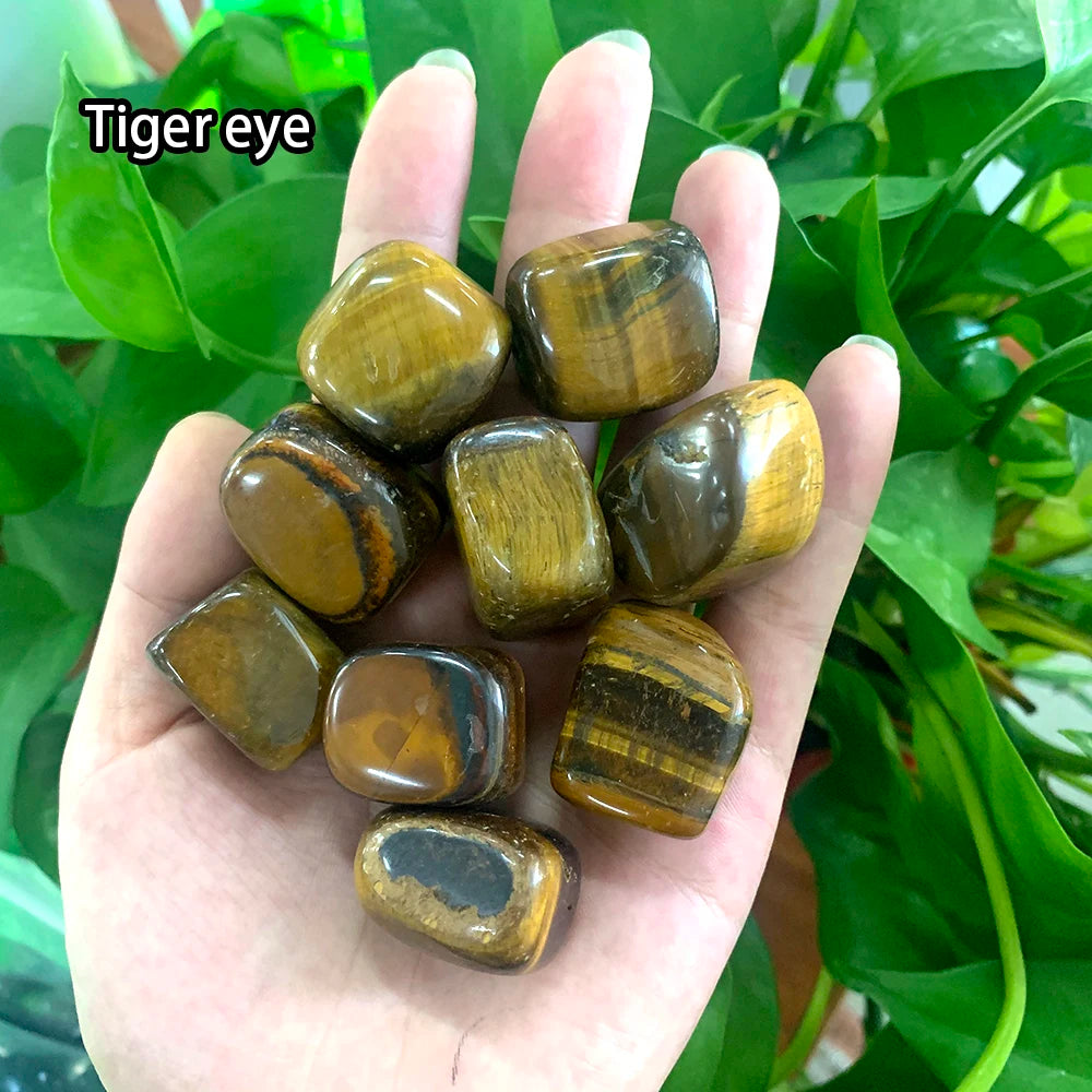 2-3cm 50g/bag Natural Macrobead Polished Chakra Therapy Stone Amethyst Rose Crystals Healing Gemstone Tumbled Gravel