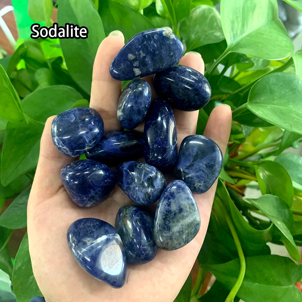 2-3cm 50g/bag Natural Macrobead Polished Chakra Therapy Stone Amethyst Rose Crystals Healing Gemstone Tumbled Gravel