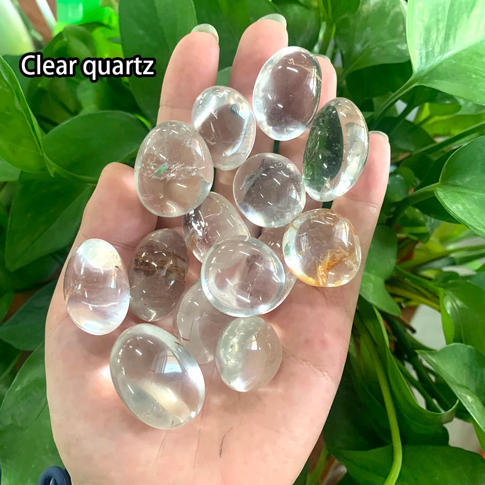 2-3cm 50g/bag Natural Macrobead Polished Chakra Therapy Stone Amethyst Rose Crystals Healing Gemstone Tumbled Gravel