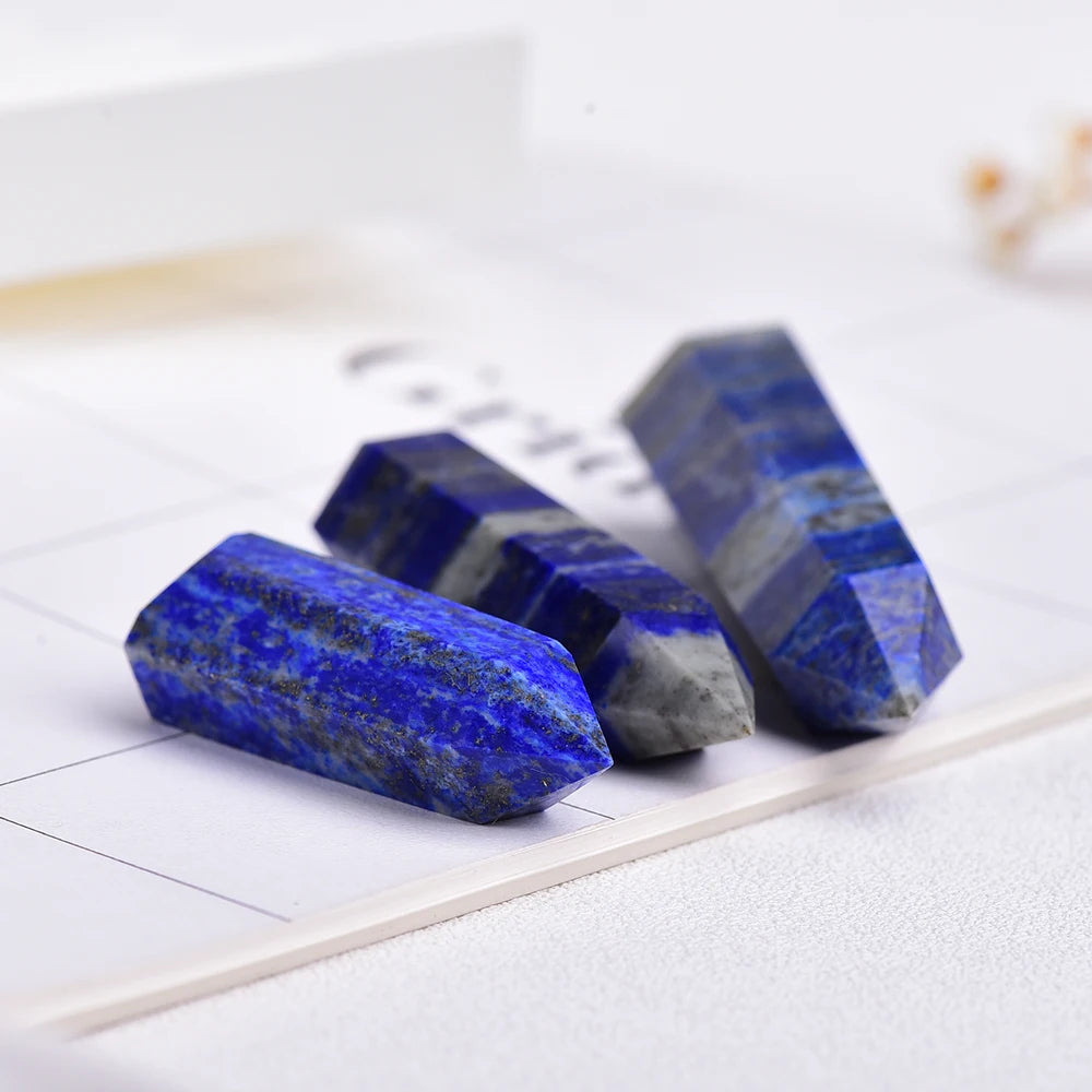 4-7cm Natural Lapis Lazuli Rough Stone Decoration Crystal point Home Decoration Stone Landscaping Energy Stone