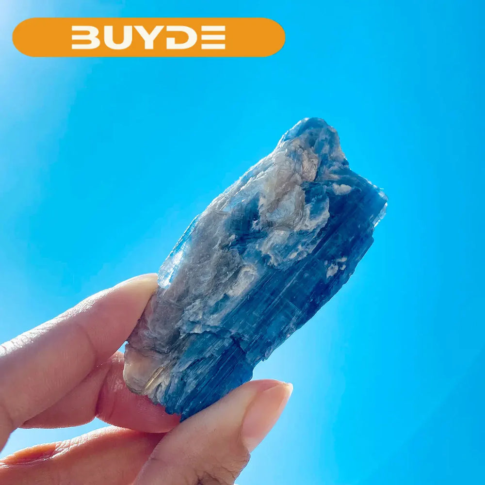 1kg/bag Natural Crystal Stone Mineral Specimen Kyanite Irregular Shaped Stones Wholesale Raw Blue Calcite Gemston Chip For Reiki