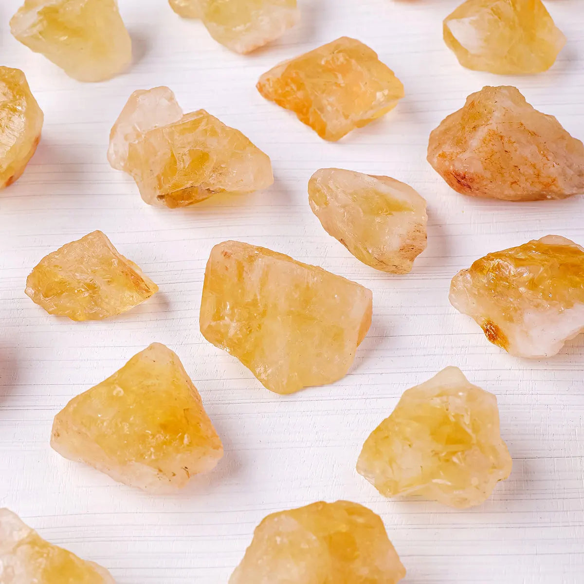 50g/Bag Natural Brazil Citrine Raw Stone Rough Yellow Quartz Unpolished Home Garden Decoration Ornaments