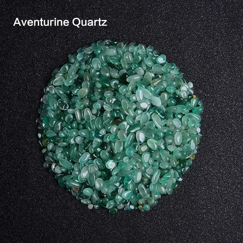 50g Natural Irregular Crystal Quartz Rock Tumbled Crushed Stone Healing Reiki Gemstones for Garden Aquarium Plants Decoration