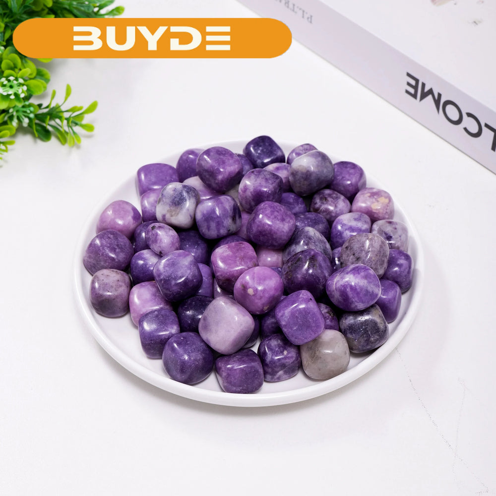 50g/bag Natural Lilac lepidolite Crytsal Cube Ore Mineral Mineral Teaching Specimen Gem Ornaments Healing Stone gemstone gift