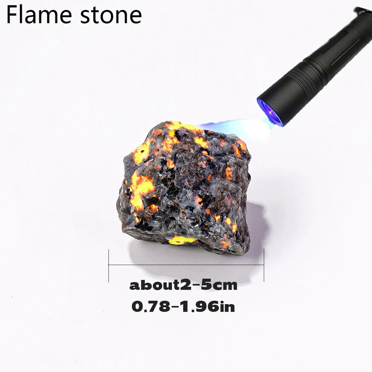 50g/bag Natural Raw Flame Stone Crystal Rough Stone Specimen Healing crystal love natural stones and minerals fish tank