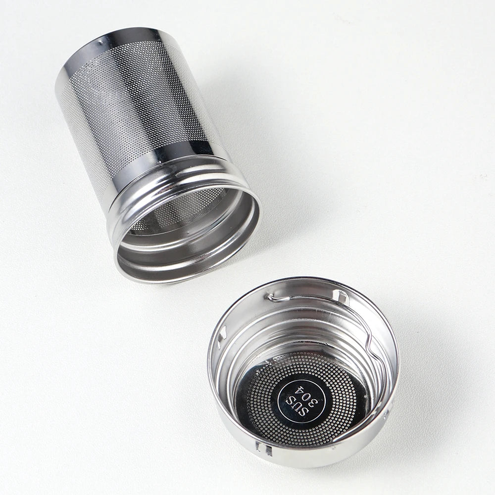 304 Stainless Steel Tea Filter Replacement Net For Energy Water Cup Water Bottle Replacement 1PC