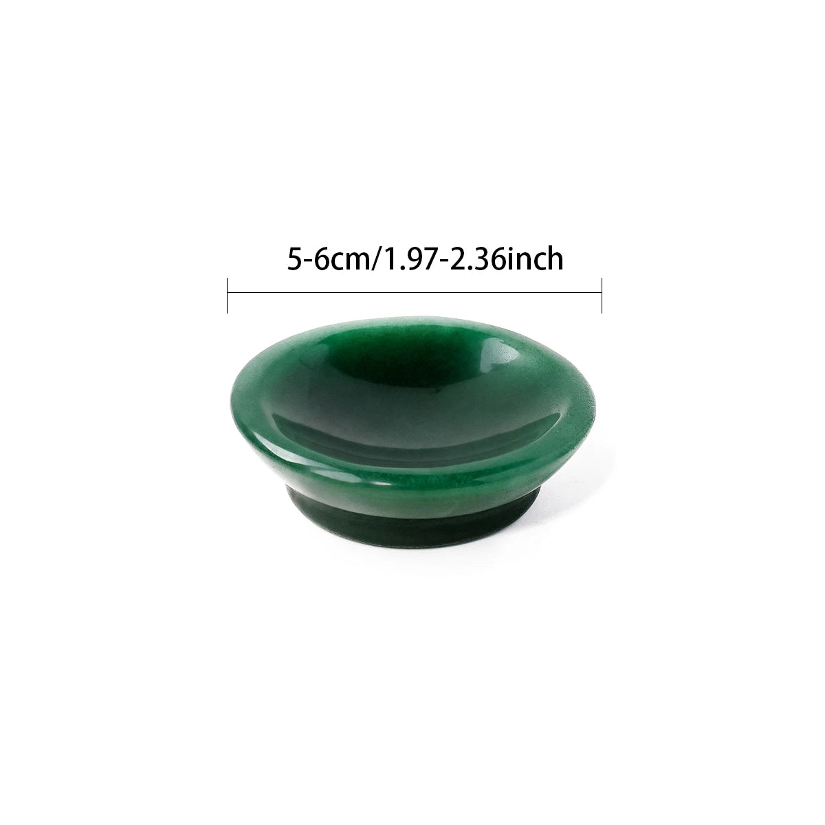 1pc Natural Stones Gem Carving Aventurine Quartz Crystal Bowl For Reiki Healing Meditation Home Kitchen Decoration