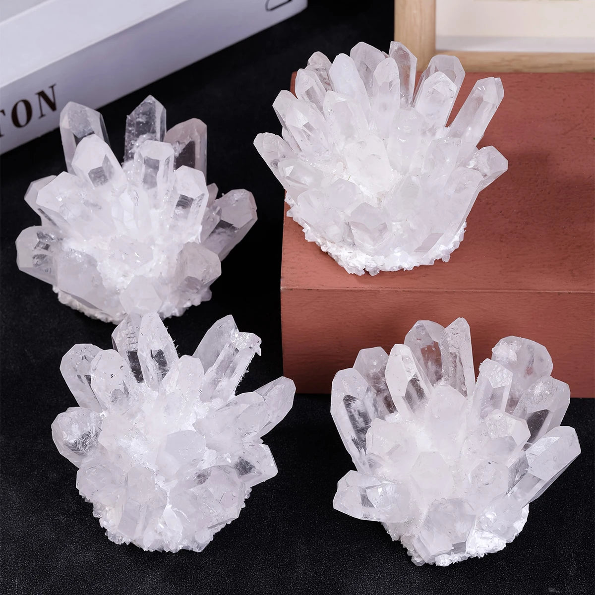 1PC Natural Raw Quartz Crystal Cluster Healing Stones Crystal Point Specimen Home Decoration Raw Crystals