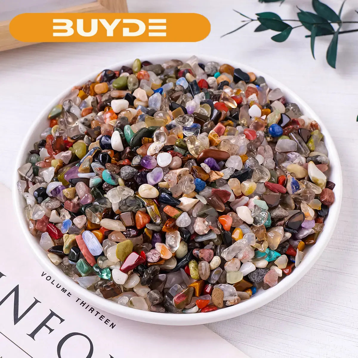 50g Natural Stones Mixed Crystal Material Crystal Gravel Stone Chips Ore Minerals Reiki Specimen Gemstones Aquarium Decoration