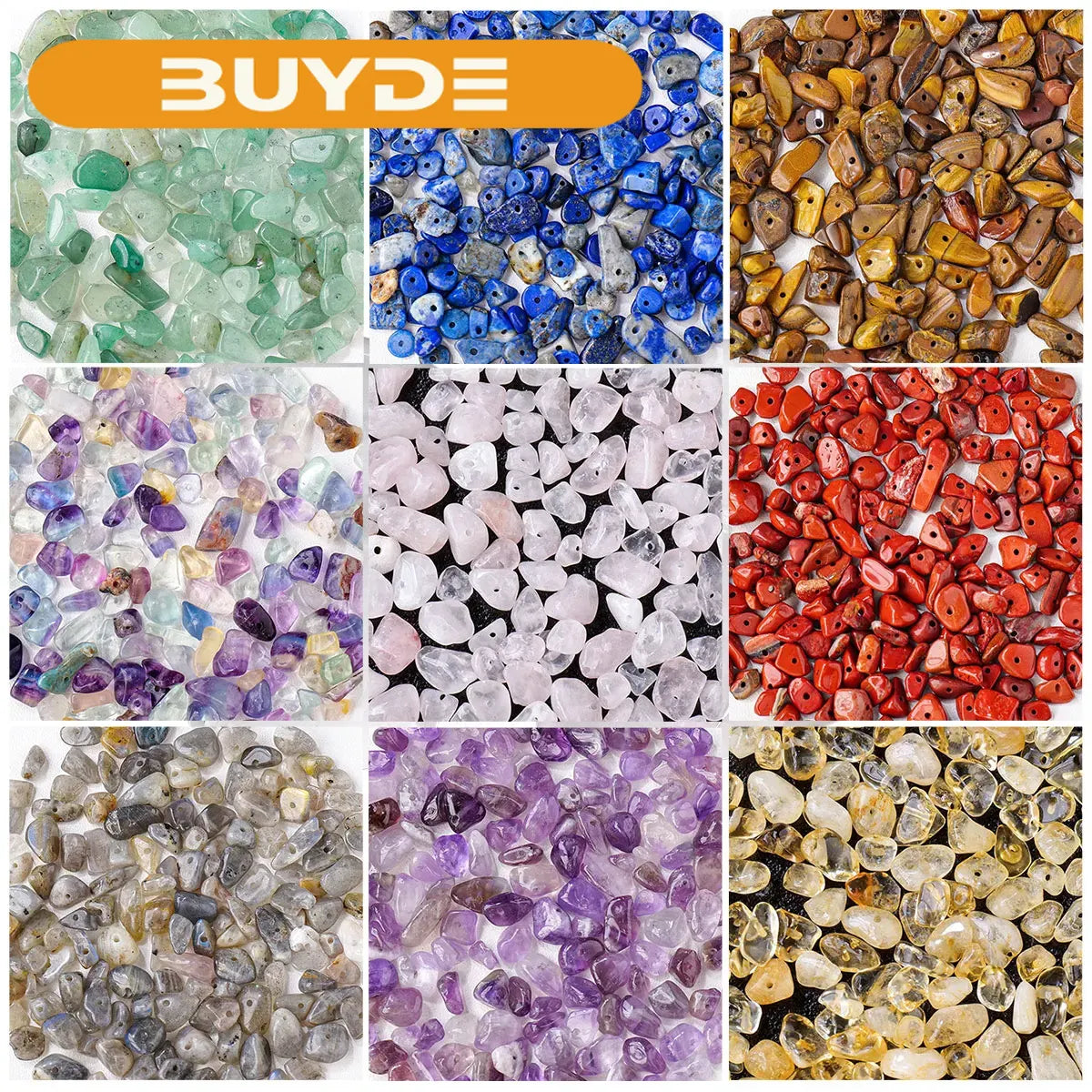 10g Natural Stones Mixed Crystal Material Crystal Gravel Stone Chips Ore Minerals Reiki Specimen Gemstones Aquarium Decoration